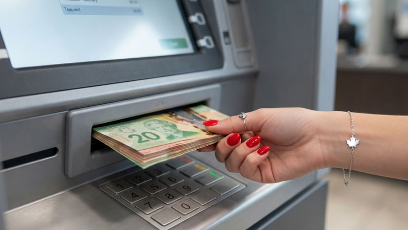 ارسال دلار به کانادا با کش دپازیت