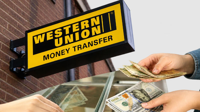 مراحل انتقال وجه بین المللی با Western Union